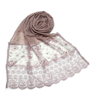 Limited Stock - Fashionable Designer stole | Purple